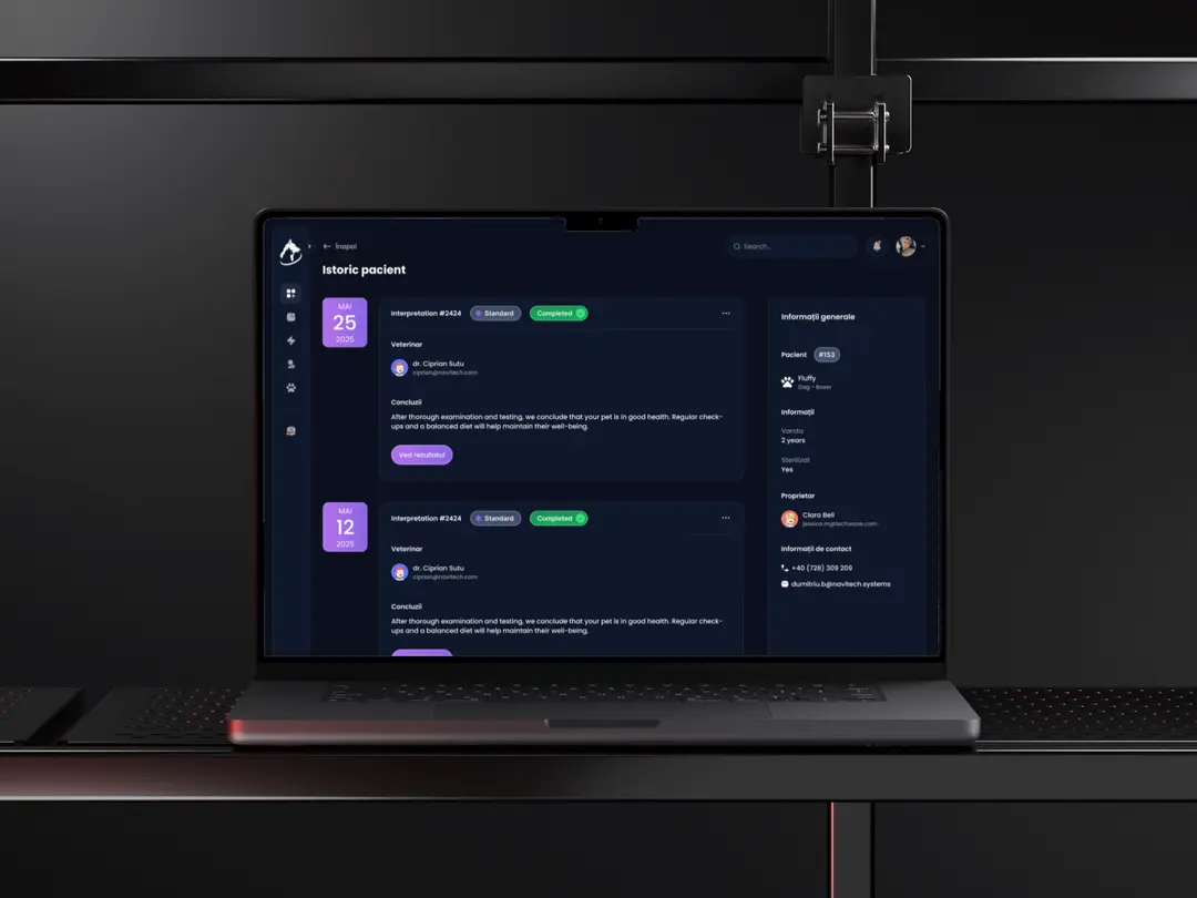SecondVet Web App — 3